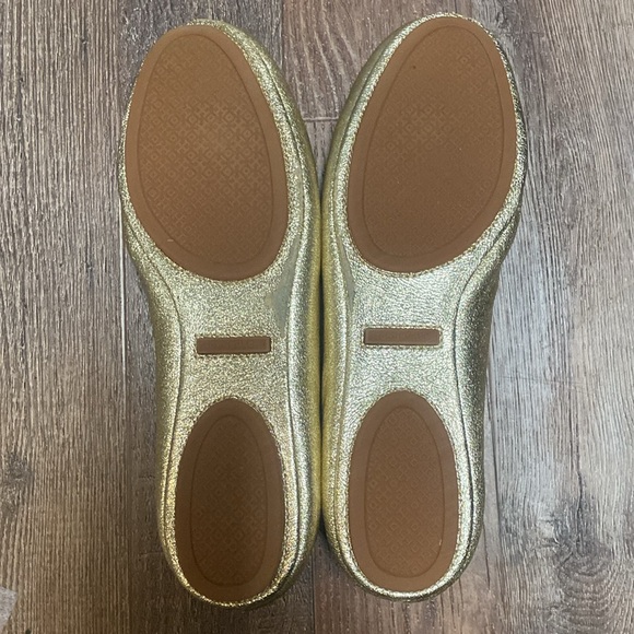 Tori Burch gold ballet flats size 9 - Picture 4 of 9